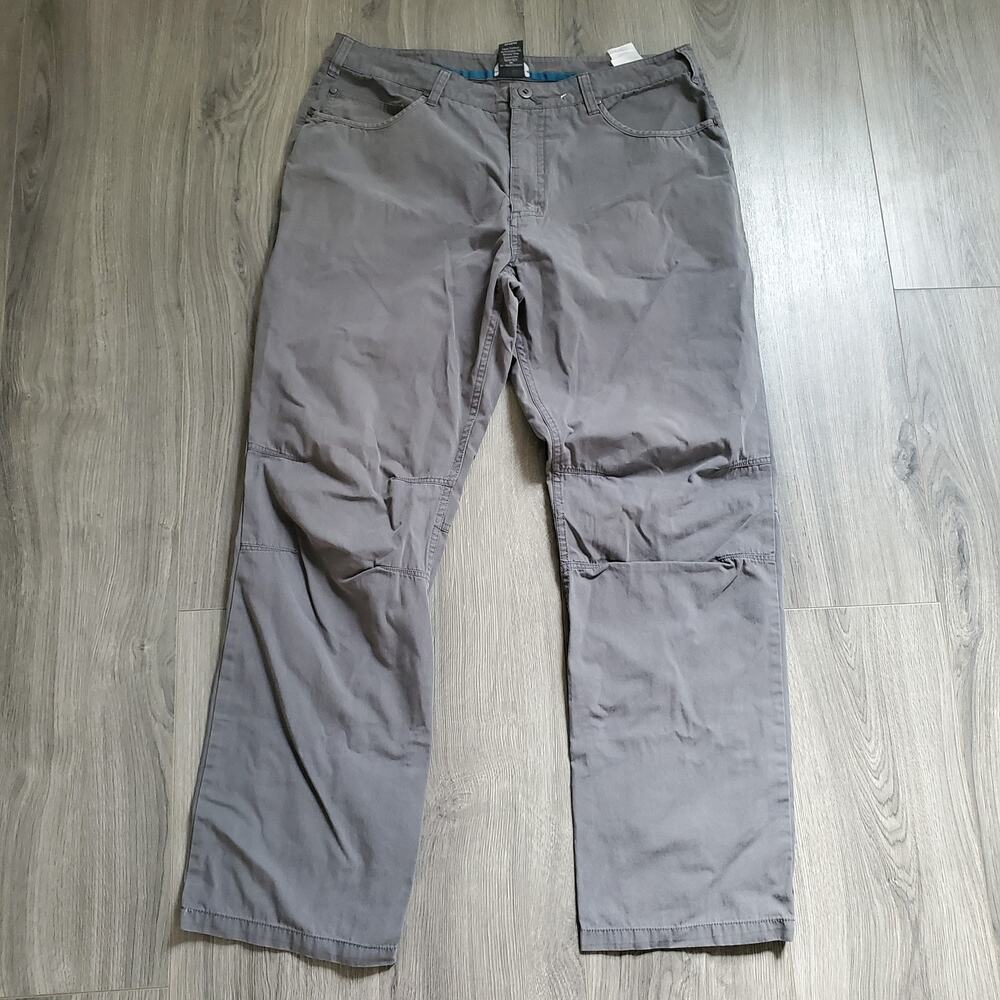 Rab Offwidth Pants Mens 36 Gray Climbing Hiking Outdoor Lightweight Cotton Blend